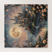 Puzzel met een kasteel legpuzzel (Verticaal)