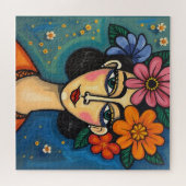 Puzzel met elegant artistiek ontwerp (Horizontaal)