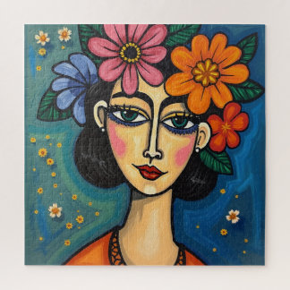 Puzzel met elegant artistiek ontwerp