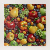 Puzzel met gemengd fruit legpuzzel (Verticaal)