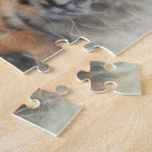 Puzzel met Gift Box/Tigers en aap (Zijkant)