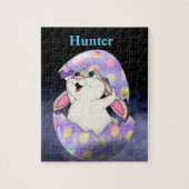 puzzel met konijn legpuzzel (Verticaal)