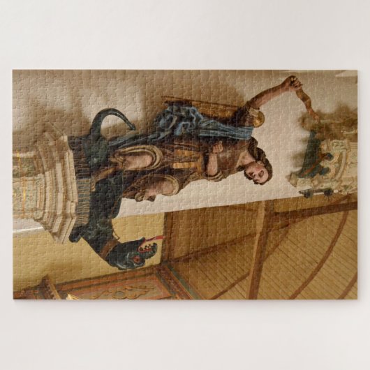 puzzel met saint-george legpuzzel (Horizontaal)