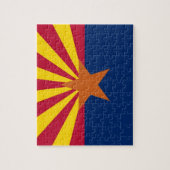 Puzzel met vlag van Arizona State Legpuzzel (Verticaal)