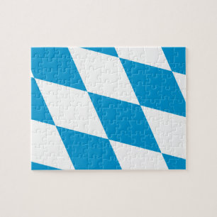 Puzzel met vlag van Beieren