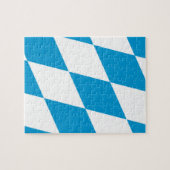 Puzzel met vlag van Beieren Legpuzzel (Horizontaal)