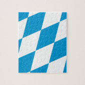 Puzzel met vlag van Beieren Legpuzzel (Verticaal)