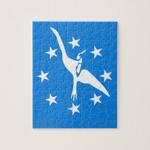 Puzzel met vlag van Corpus Christi City