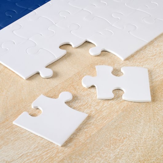 Puzzel met vlag van Finland Legpuzzel (Zijkant)