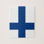 Puzzel met vlag van Finland Legpuzzel (Verticaal)