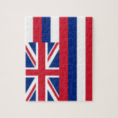 Puzzel met vlag van Hawaii State (Verticaal)