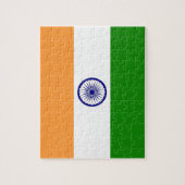 Puzzel met vlag van India (Verticaal)