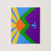 Puzzel met Vlag van Manitou Springs, Colorado Legpuzzel (Verticaal)