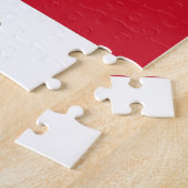 Puzzel met vlag van Mexico Legpuzzel (Zijkant)