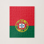 Puzzel met vlag van Portugal Legpuzzel (Verticaal)
