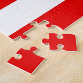 Puzzel met vlag van Puerto Rico Staat Legpuzzel (Zijkant)