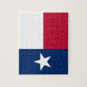 Puzzel met vlag van Texas State Legpuzzel (Verticaal)