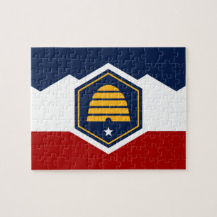 Puzzel met Vlag van Utah, VS