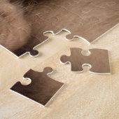 Puzzel - Mooie bruine puppy (Zijkant)
