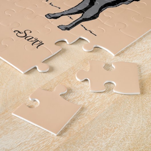 Puzzel: Moose out en over Legpuzzel (Zijkant)