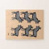 Puzzel: Moose out en over Legpuzzel (Horizontaal)