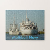 Puzzel, Mothball Navy Legpuzzel (Horizontaal)