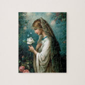 Puzzel: Mystiek Roos Legpuzzel (Verticaal)