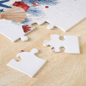 Puzzel-Nautische Kerstmis Legpuzzel (Zijkant)