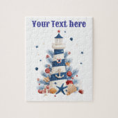 Puzzel-Nautische Kerstmis Legpuzzel (Verticaal)