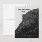 Puzzel New Hampshire oud man van de berg Briefkaart (Voorkant / Achterkant)