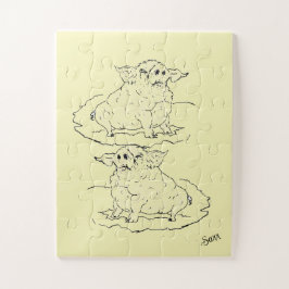 Puzzel: Oink ' Oink Legpuzzel
