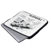 Puzzel opgelost! Laptop Hoesje Laptop Sleeve (Voorkant onderkant)