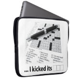 Puzzel opgelost! Laptop Hoesje Sleeve (Voorkant Rechts)