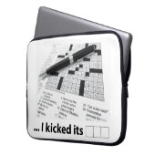 Puzzel opgelost! Laptop Hoesje Sleeve (Voorkant Links)