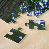 Puzzel over 1.000 stuks, die Bomen met het bloeden Legpuzzel (Zijkant)