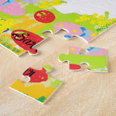 Puzzel: paashaas legpuzzel (Zijkant)
