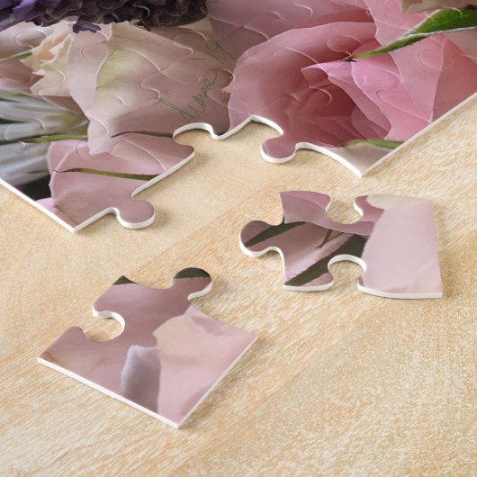 Puzzel:  Paasprogramma's en Rozen Legpuzzel (Zijkant)