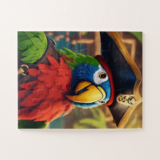 Puzzel papegaai Pic Legpuzzel (Horizontaal)