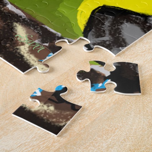 Puzzel: Paradijsvogels Legpuzzel (Zijkant)