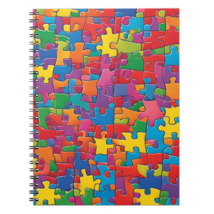 Puzzel Pattern Notitieboek - Voor Creatieve Minds