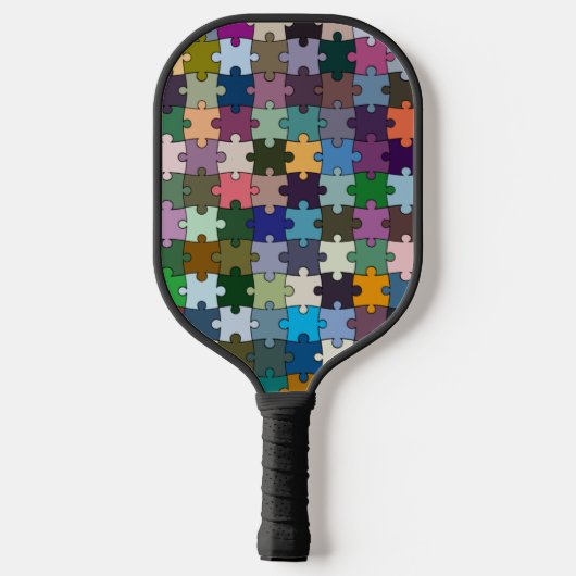 Puzzel Pickleball Paddle (Achterkant)
