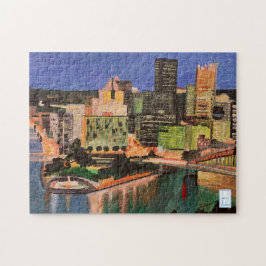 Puzzel Pittsburgh Schilderij