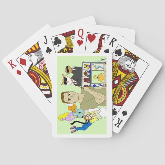 Puzzel Pokerkaarten (Achterkant)
