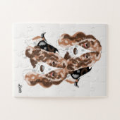 Puzzel: Puppy Liefde Legpuzzel (Horizontaal)