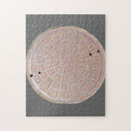 Puzzel - putdeksel