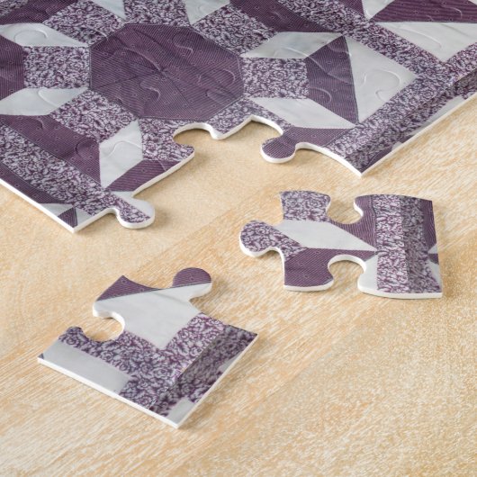 Puzzel - Quiltpatroon - Spoelen van Draad Legpuzzel (Zijkant)