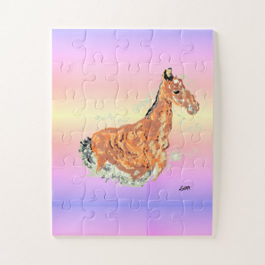 Puzzel: Race binnen de hemel Legpuzzel (Verticaal)