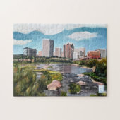 Puzzel Richmond Virginia James River Legpuzzel (Horizontaal)