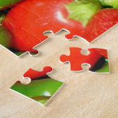 Puzzel - Rode en Groene Paprika's (Zijkant)