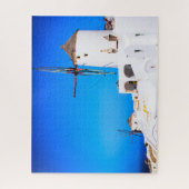 Puzzel Santorini in Griekenland Legpuzzel (Verticaal)